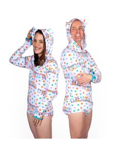 Onesie mit Lange &Auml;rmel und M&uuml;tze