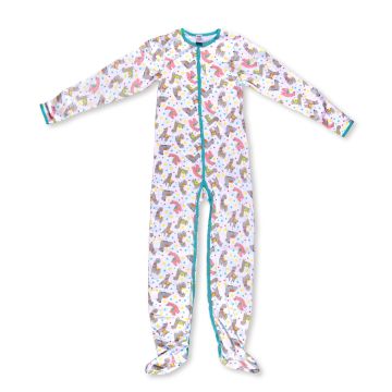Volwassen Print Jammies met Voeten-S_753-Alpaca_1088