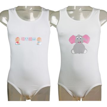 Baby or Elephant print to apply on your own garment