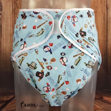 Thick Washable Velcro Incontinence Diaper