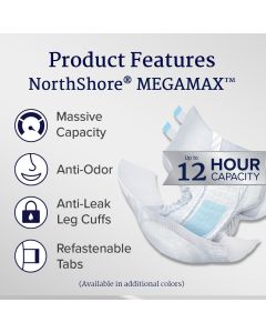 Northshore MegaMax Slip, Plastic Backed, Multicolor