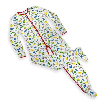 Volwassen Print Jammies met Voeten
