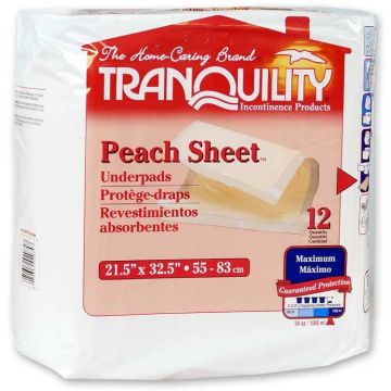 Tranquility Peach Sheet Onderleggers