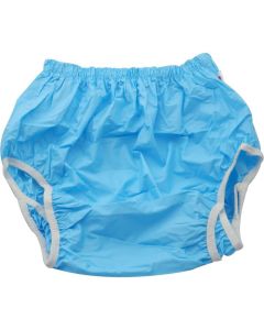 PU pants with double anti-leak bariers XS Blue